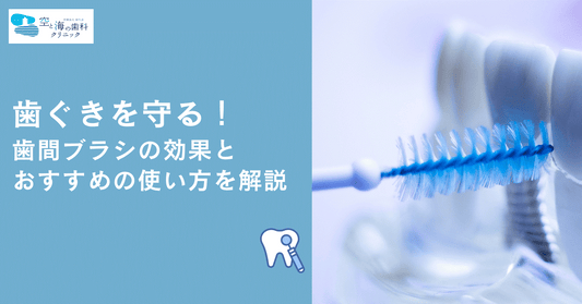 歯ぐきを守る！歯間ブラシの効果とおすすめの使い方を解説
